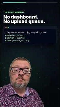 The fastest way to remove backgrounds from CLI #coding #tutorial #shorts