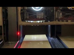 Bowling A Frame Of Duckpin Bowling With String pinsetters