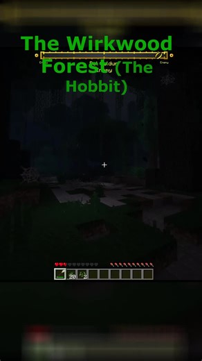 Exploring Mirkwood Forest in Minecraft - LOTR Mod