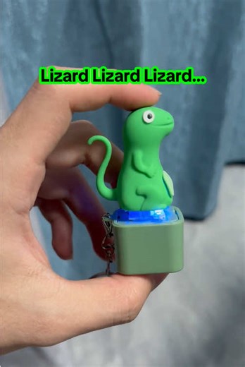 Lizard Lizard Lizard…#lizard #fidgettoys #keychain #lizardsoftiktok #soundtoys