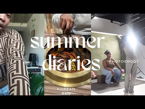 SUMMER DIARIES: Modelling BTS, Korean BBQ and more!