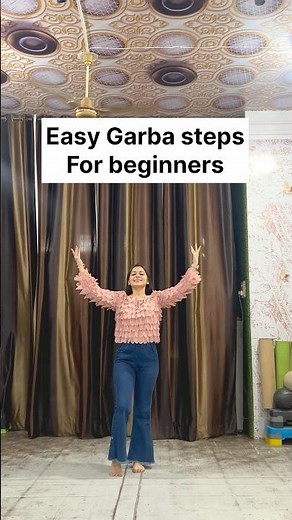 Easy garba steps for beginners| garba tutorial ‪@aishnamakhija‬