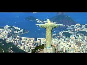 Rio de Janeiro's "Christ the Redeemer" dancing in Brazil