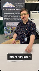 Our Plant Services Program is at the Northwest Flower & Garden Show in Seattle this weekend! 💐💚🙌 If you are coming from Canada to attend the festival, our staff are there to inspect any plants you buy to confirm they are pest- and disease-free, so you can safely take those plants across the border and back to Canada. 🇨🇦 If you want to learn more about our Plant Services Program, check out our website at the link in bio! 🔗 @nwfgs #NWFGS #WSDA #PlantServices #PlantInspections #invasivespecie