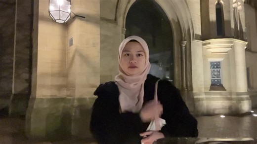 Surreal Late Night Studying at University