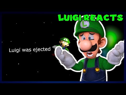Luigi Reacts to SMG4: If Mario Was AMONG US...