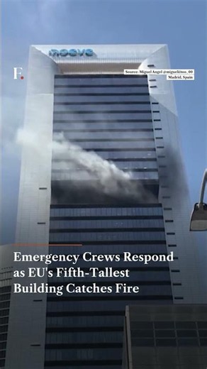 Emergency Crews Respond as EU's Fifth Tallest Building Catches Fire | N18G