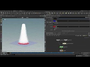 Creating Rocket Launch Smoke with Particles in Houdini (Beginner Level)