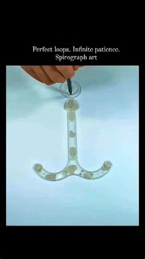 peter Magaga on Instagram: "Spirograph Art Is Math You Can See 🎨📐 — This mesmerizing drawing technique blends creativity with mathematics, using interlocking gears to generate intricate curves called hypotrochoids and epitrochoids. Invented by British engineer Denys Fisher in 1965, the Spirograph turns simple rotations of wheels and rings into endlessly unique, perfectly symmetrical patterns, all driven by precise ratios and repetition. What looks like pure art is actually geometry in motion, 