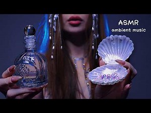 ASMR Mermaid Ocean Spa & Water Sounds & Visual Care | No Talking | First Person |POV+ Ambient Music