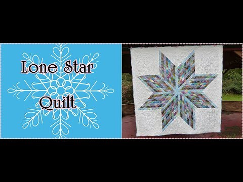 Lone Star Quilt: le plus difficile patron de patchwork, démystifié - tutoriel gratuit
