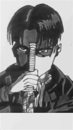 Levi Ackerman #anime #attackontitan #leviackerman #shorts #アニメ #描画 #art #drawing #animeart #sketch