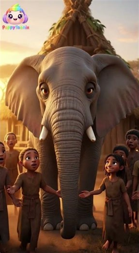 🐘💔 The Elephant Who Felt Invisible | Heart-Touching Inspirational 3D Animation