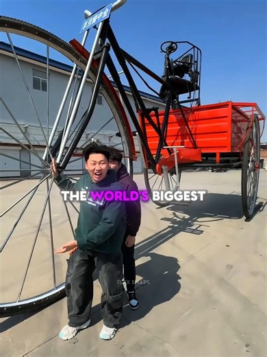 He Made a Bicycle Bigger Than a House 🏠😱