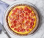 Apple 'Rose' Custard Tart Recipe | Baking Recipes | Tesco Real Food