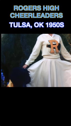 Historic film of Rogers High School cheerleaders, Tulsa, OK, 1950s, including singer David Gates of pop group Bread #1950sstyle #Tulsa #1970smusic | Tulsa Films