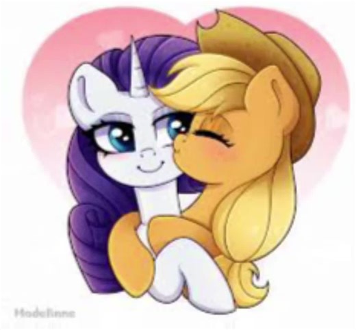 #CapCut rarity x applejack My little pony