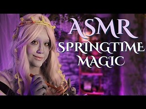 ASMR Fantasy Roleplay 🌿 Awakening the Magic of Spring with a Friendly Drow (Soft-Spoken)