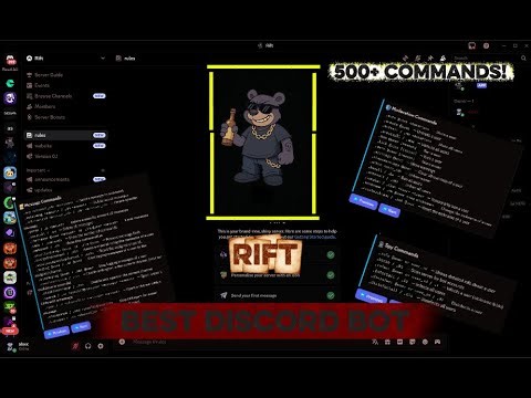 Rift - Discord Bot [Spy, spam, nuke, and more!] 🔥