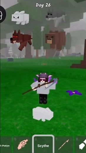 New OP weapon Scythe on Animals!