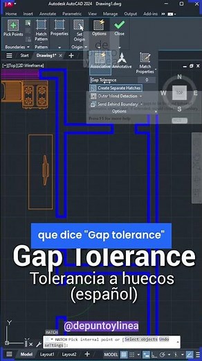 🚀 How to Create a Hatch in an Open Space in CAD | AutoCAD Tips