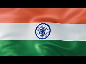 India Flag Full Screen 🇮🇳 | भारत का झंडा 3डी | 3D Indian Flag Animation