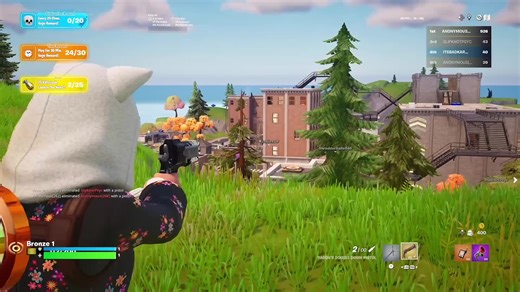 I don’t always hit my shots, but when I do 😮‍💨😮‍💨 (messing around w friends in a mammoth one shot map) 🫶🏻💙 #fortnite #fyp #fortniteclips #fortnitememes #fyp