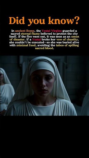 Buried Alive for Rome: The Terrifying Oath of the Vestal Virgins