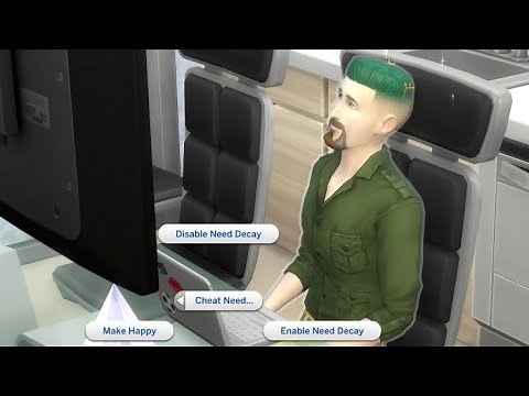 The Sims 4 Cheat to Fill All Needs at Once and Stop Need Decay!