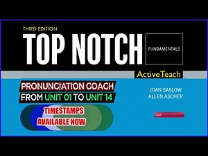 Pronunciation || Top Notch Fundamentals (Third Edition)