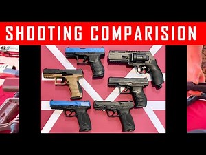 Umarex T4E Pistols, Revolver, Shotgun and Home Defense Products Shooting Demo #MCS