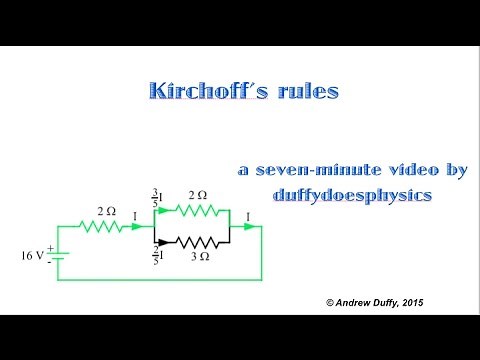 Kirchoff's Rules