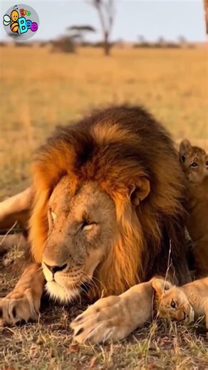 The Lion King and his Tiny Troubles 🦁 ❤️ ✨#drawing #lion #drawing4kids #drawinganimals