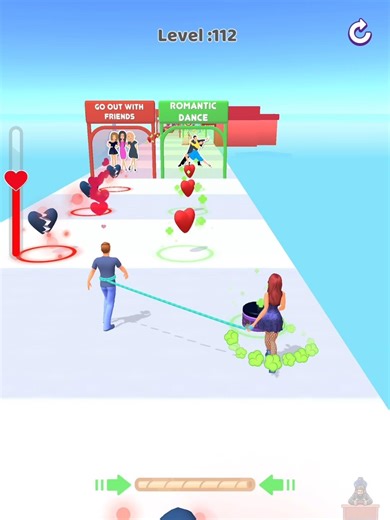 Cute Couple Wedding 👰💍🙎‍♂️ Fun Gameplay level 112 ゲームの楽しみ #shorts #foryou #mobilegame #게임