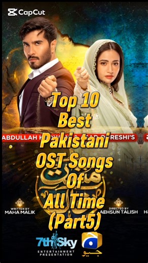 Top 10 Pakistani OST of All Time Part 5 | Unforgettable Drama Songs | Soulful & Emotional Playlist