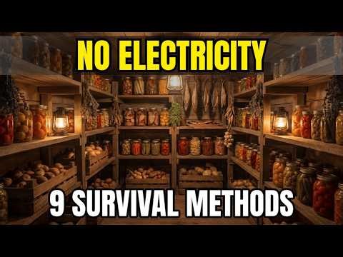 Off-Grid Food Storage: The 9-Method Survival Plan