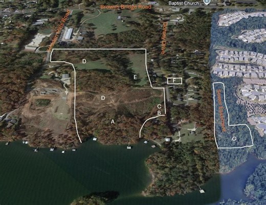 Lake Property - Hidden Hills & Dorsey Dr - Gainesville, GA for Sale | LoopNet