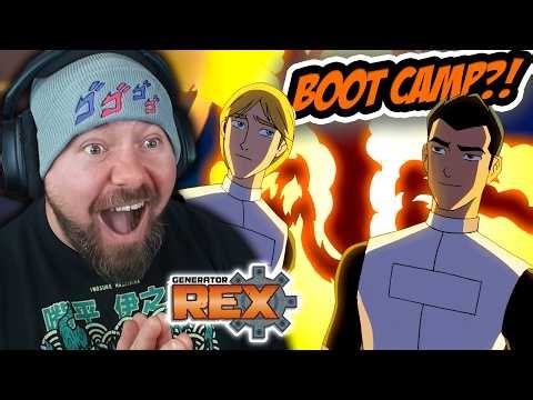 THEY PUT REX IN BOOT CAMP?! | Generator Rex Episode 17 Reaction