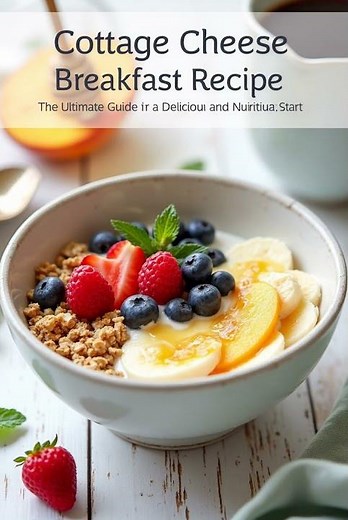 Cottage Cheese Breakfast Recipe: The Ultimate Guide to a Delicious and Nutritious