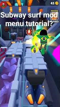 subway surfers mod menu tutorial