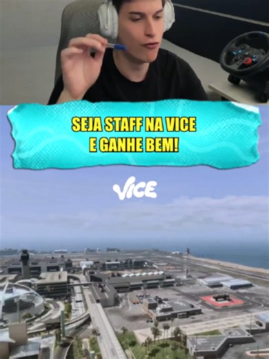 Seja staff da Vice City Roleplay e receba por isso! #gtavrp #gtaviral #fivem #gtav
