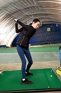 Gord Burns Golf School – Swing Path of Kelly Wong
