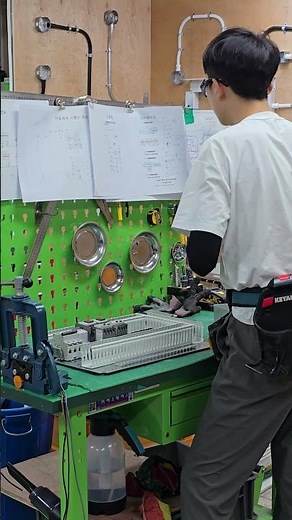 Electric Control Panel Work #SunguiScienceTechnologyHighSchool #ElectricalDepartment