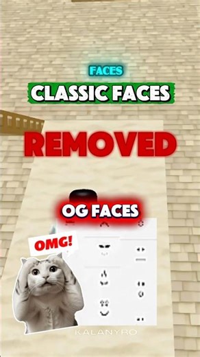 Roblox Didn’t Update Faces… They Ruined Them 😳#roblox