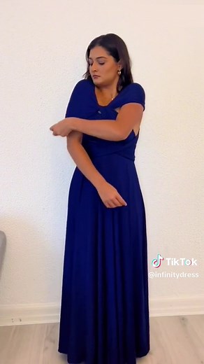 Timeless Elegance: Midnight Blue Infinity Dress Collection