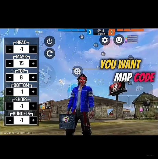 CRAFLAND FREESTYLE MAP CODE ⚙️💀#freefireclipes #viralvideo #emuladorfreefire