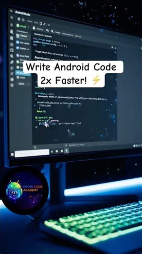 Write Android Code 2x Faster ⚡ | Android Studio Tip #shorts #youtubeshorts #androiddeveloper