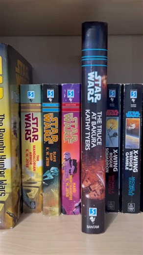 My small collection of Star Wars books.