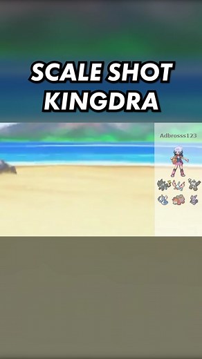 YOU HAVE TO TRY SCALE SHOT KINGDRA #pokemon #pokemonscarletviolet #pokemonshowdown #kingdra #pokemonscarlet #pokemonviolet #competitivepokemon #gen9 #pokemondlc #indigodisk
