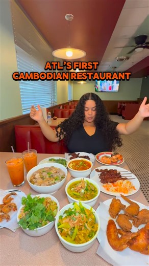 Atlantas first and only Cambodian restaurant @khmerbowl ! They are serving up some authentic Cambodian dishes like kathiew, ginger chicken , Cha Kroeung, lemon grass beef on stick , Salaw Machu Kroeung , homemade beef jerky and much more ! #cambodianfood #cambodian #foodie #atlfoodie #atlrestaurants #atlantaeats #khmer #atlantaga #instafood #asianfood #foodstagram #atlanta #atlantafood #exploreatl #riverdale #thingstodoatl #kathiew | gourmetangiie